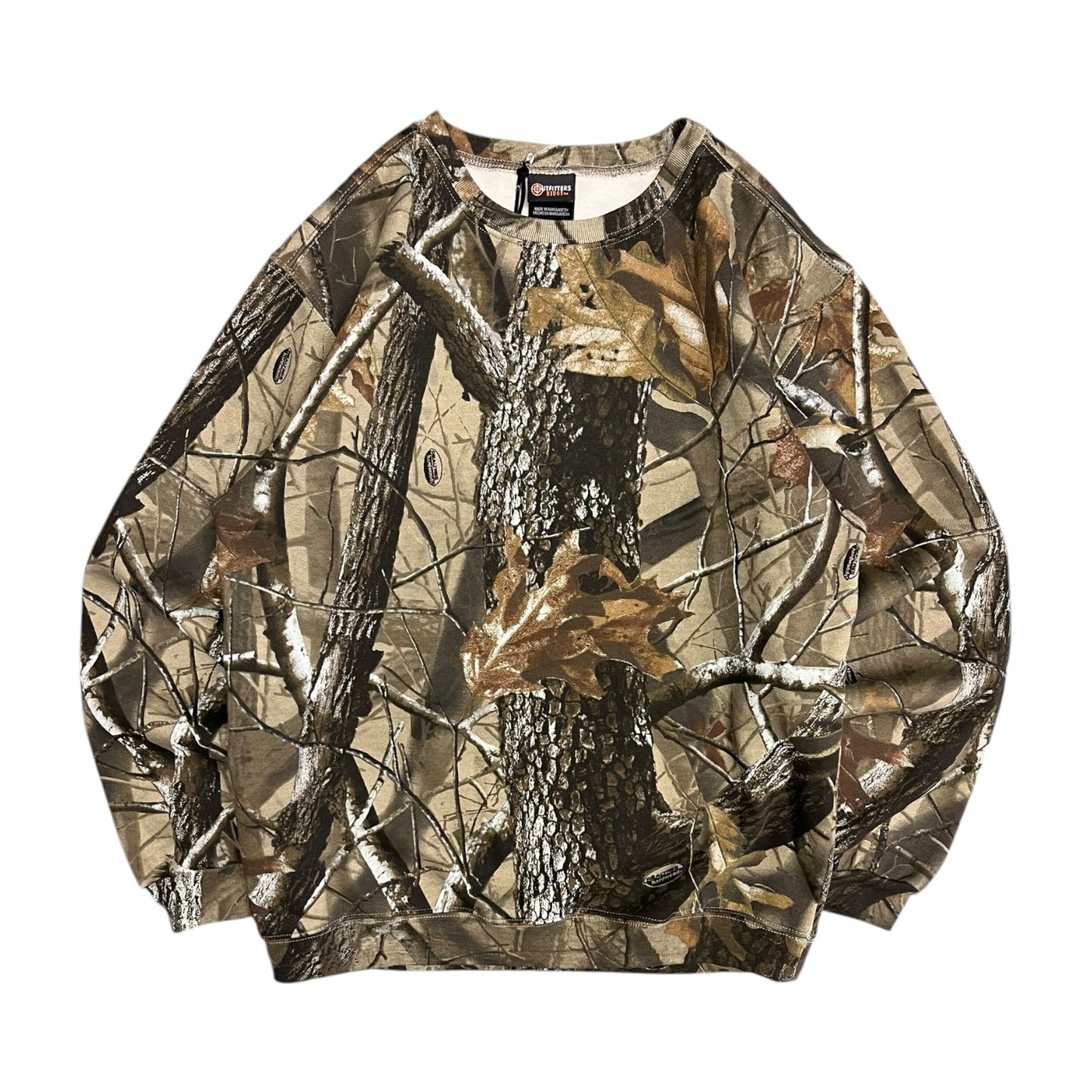 Y2K Outfitters Ridge Real Tree Camo Crewneck