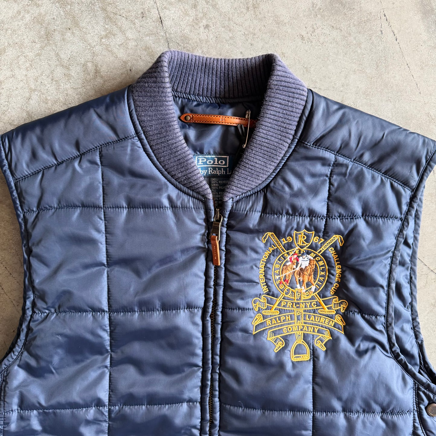 Polo Ralph Lauren Embroidered Crest Puffer Vest