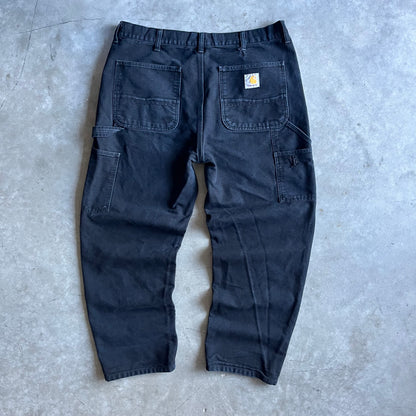 Y2K Carhartt Black Double Knee Carpenter Pants
