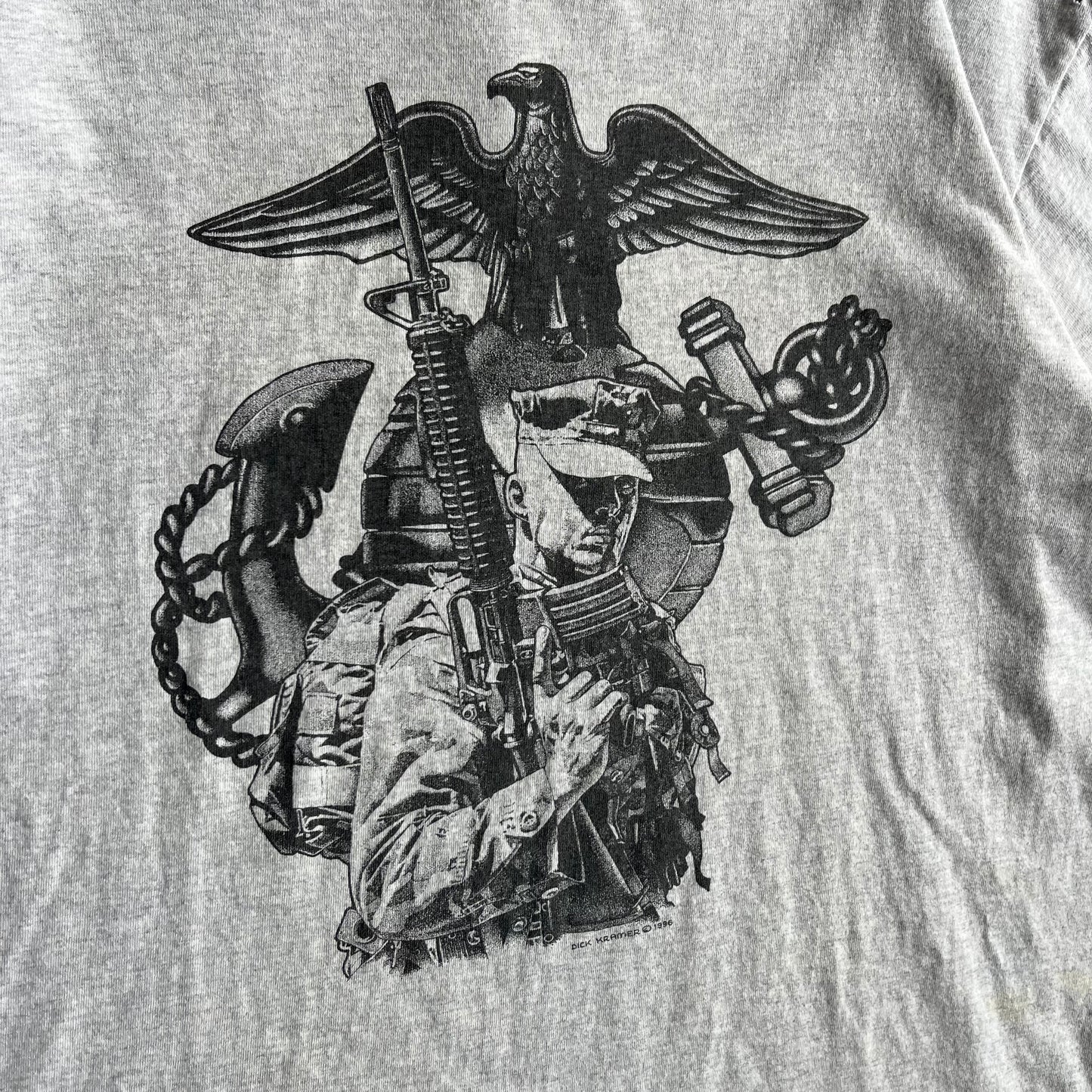 Vintage Dick Kramer US Marines Tee