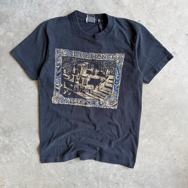Vintage Stonehenge Square Art Tee