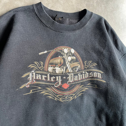 Vintage Harley Davidson Belleville Illinois Crewneck Sweatshirt