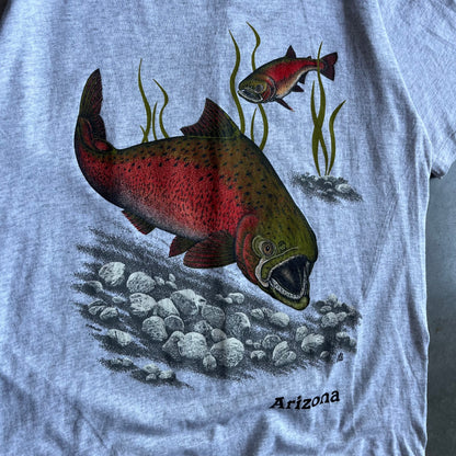 Vintage ‘88 LSJ Sportswear Fish Couple Tee