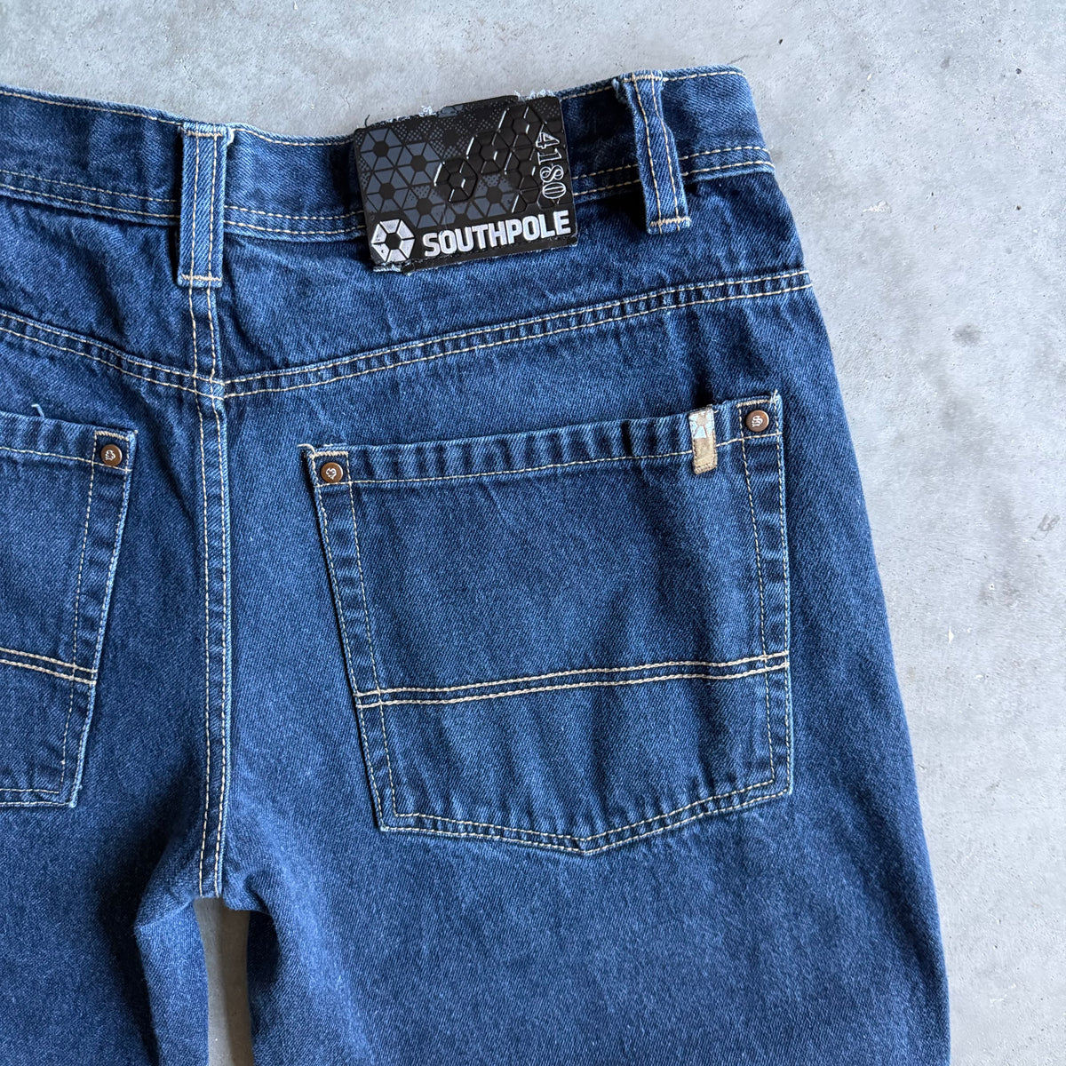 Y2K South Pole Baggy Indigo Jeans