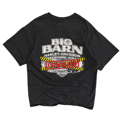 Y2K Harley Davidson Red Skull Tee