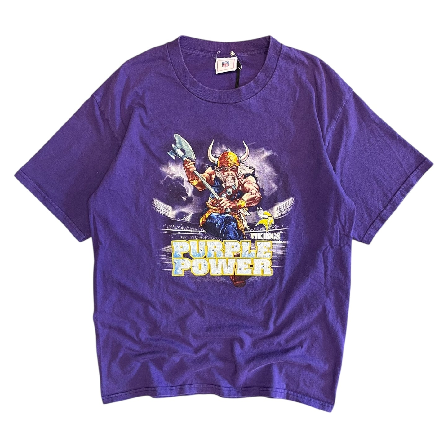 Y2K Vikings Purple Power Tee