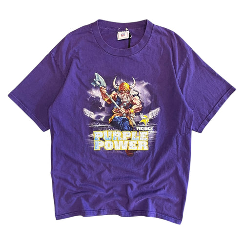 Y2K Vikings Purple Power Tee