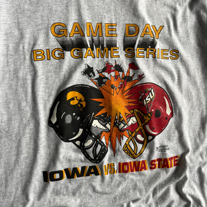 Vintage Iowa Vs Iowa State Game Day Tee
