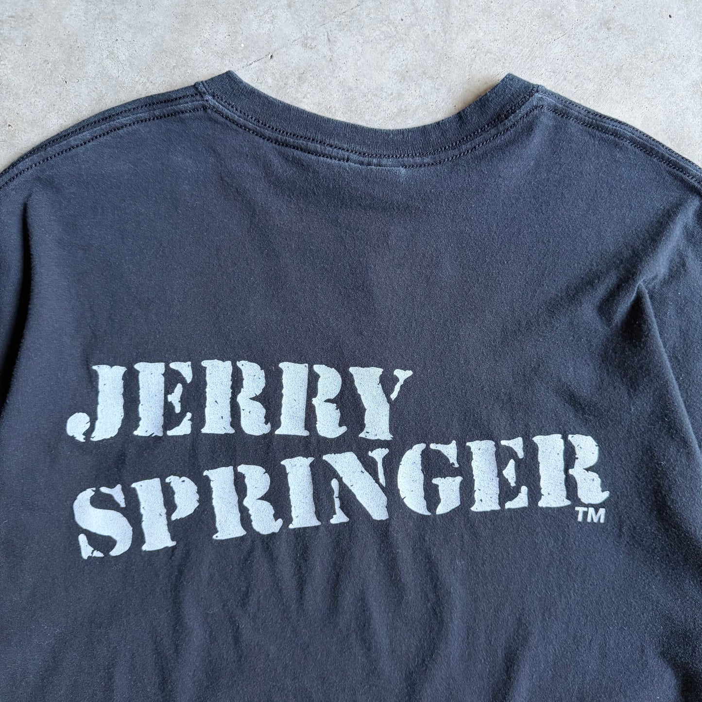 Y2K Jerry Springer TV Show Promo T Shirt