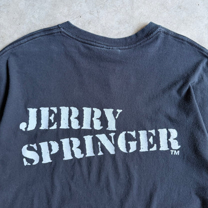 Y2K Jerry Springer TV Show Promo T Shirt
