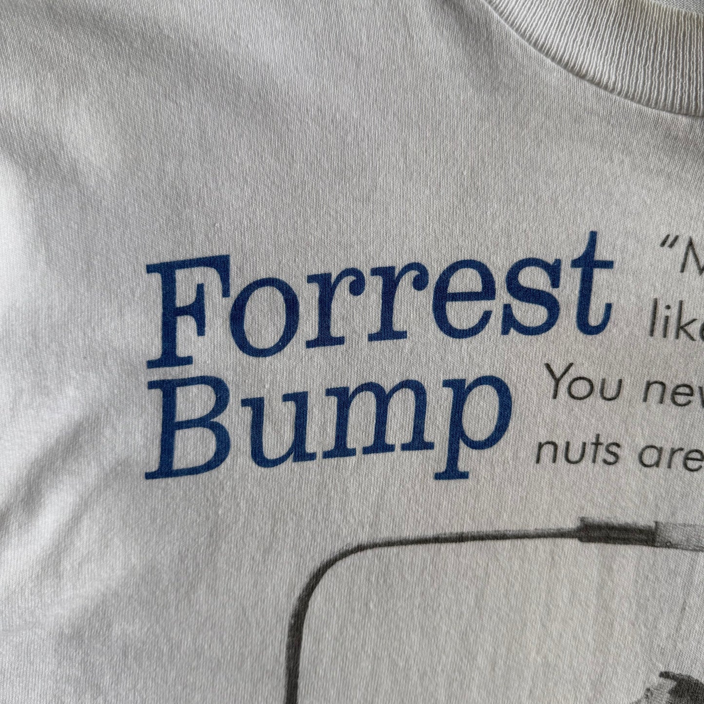 Vintage Aspen Forrest Bump Skiing Gag Tee