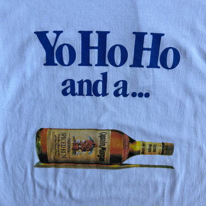 Vintage Captain Morgan “YoHoHo and a..” Quote & Bottle Tee