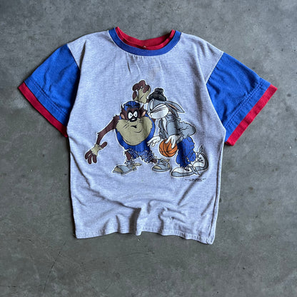 Vintage Looney Toons Urban Basketball Double Tee