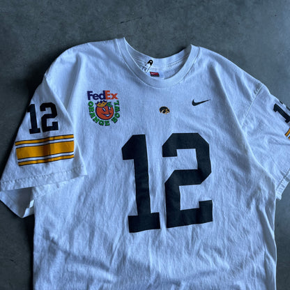 Vintage Nike Hawkeyes Orange Bowl #12 Tee