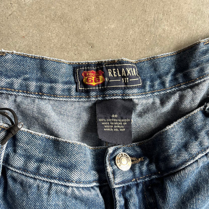 Vintage Route 66 Relaxed Fit Jorts