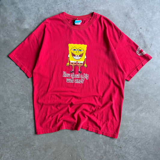 Vintage SpongeBob ‘How About A Big Wet One’ Tee