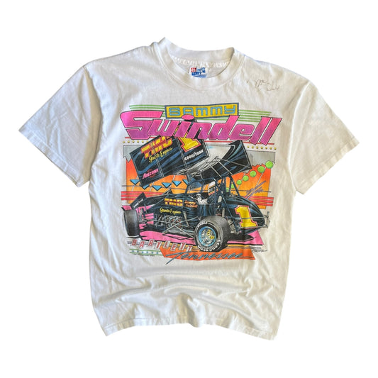 Vintage Sammy Swindell Sprint Car T Shirt