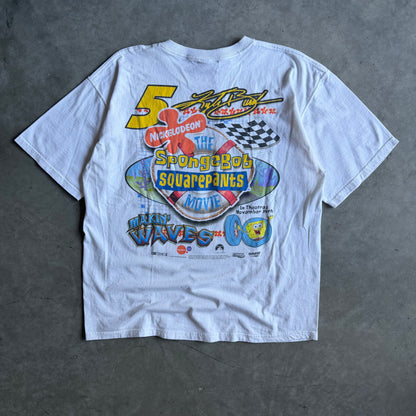 Vintage SpongeBob SquarePants Movie NASCAR Kyle Busch Tee