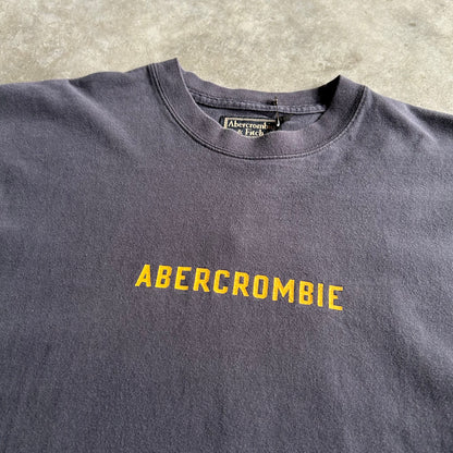 Y2K Abercrombie & Fitch Navy Spellout Surf Association T Shirt