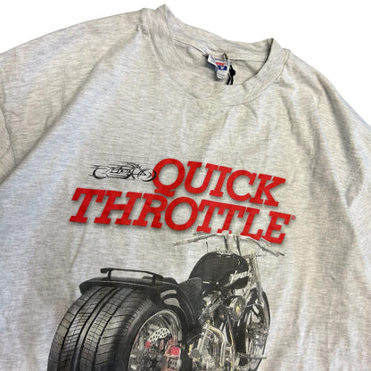 Vintage “Quick Throttle” Big Motorcycle Tee
