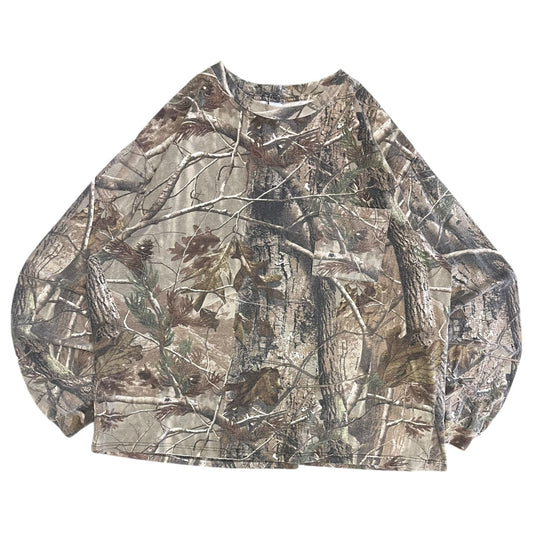 Y2K Liberty AP Camo Pocket Longsleeve T Shirt