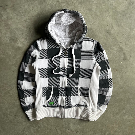 Women’s Y2K Fox Checkered Zip Up