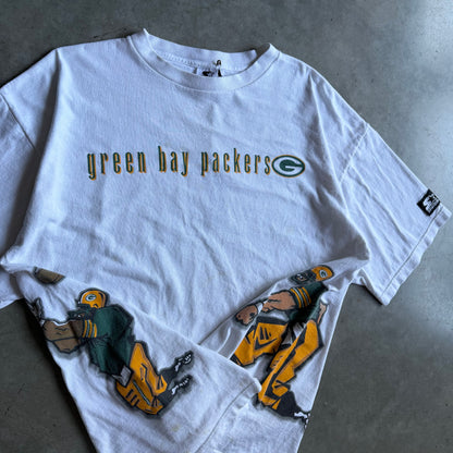 Vintage Starter Green Bay Packers “Mid-Pass” Side Graphic Tee