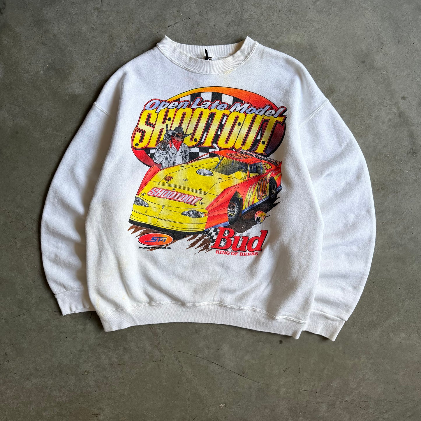 Vintage Open Late Model Shootout Racing Sweatshirt