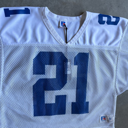 Vintage Russell Athletic #21 Cropped Practice Jersey