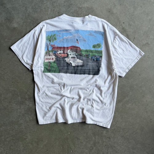 Y2K In-N-Out Drive-Thru Scene Tee