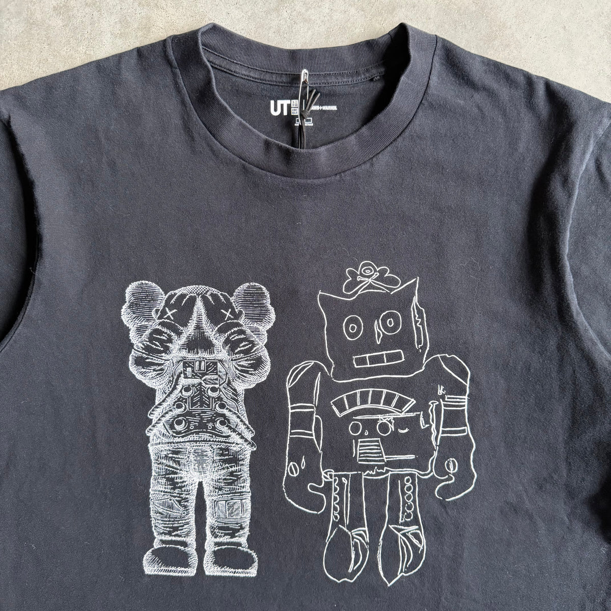 Uniqlo Kaws x Andy Warhol Astronaut & Robot Tee