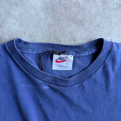 90s Nike Air Max Graphic Tee Navy Blue