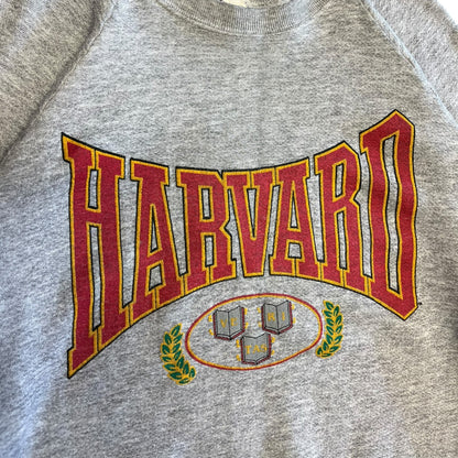 Vintage Harvard Spell Out Raglan Cut Crewneck