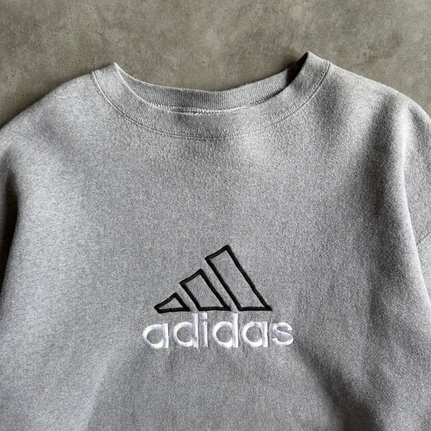 Y2K Adidas Centered Logo Sweatshirt