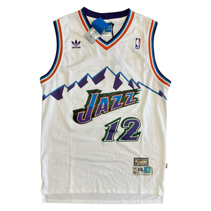 Y2K NWT Adidas Utah Jazz John Stockton Jersey