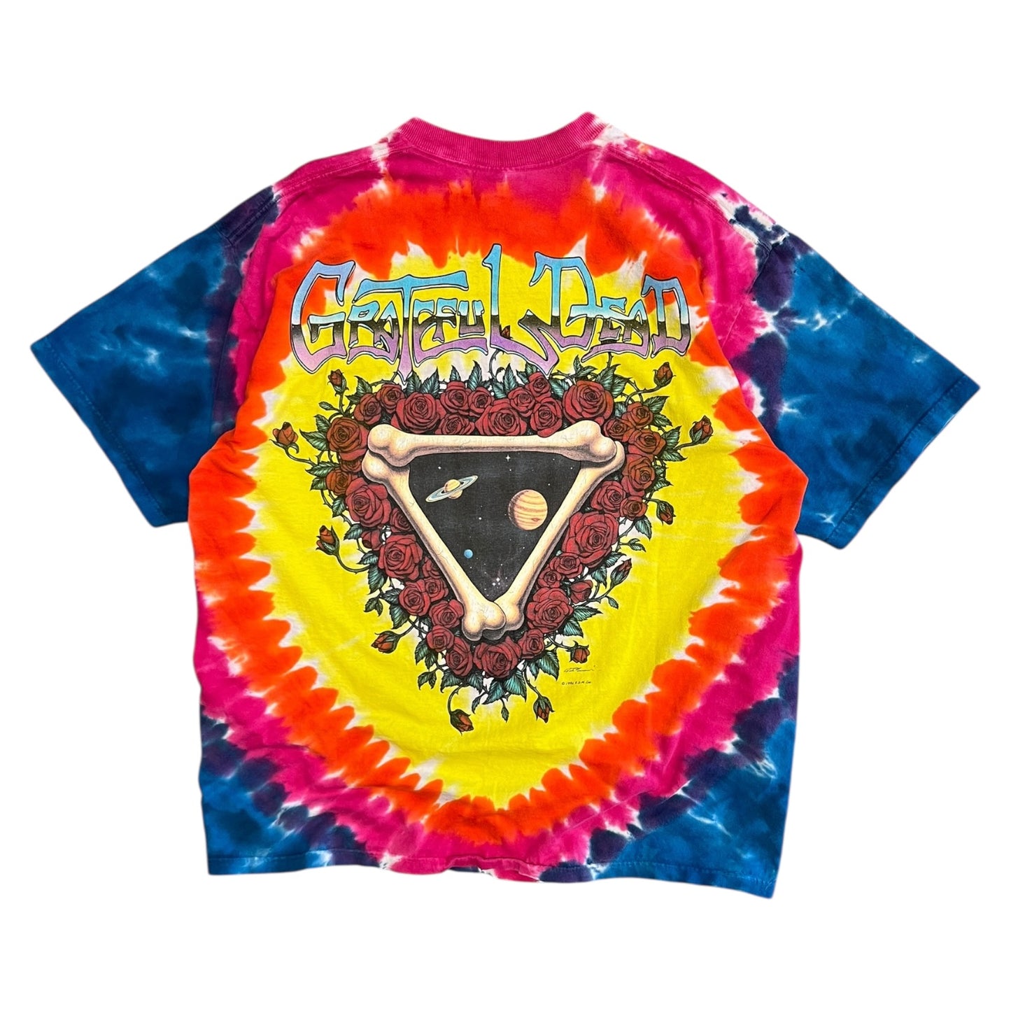 1992 Liquid Blue Grateful Dead ‘Space Your Face’ Tee