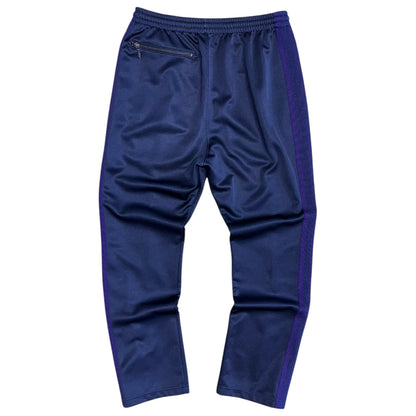 Needles Narrow Leg Stripe Sweatpants Navy/Purple