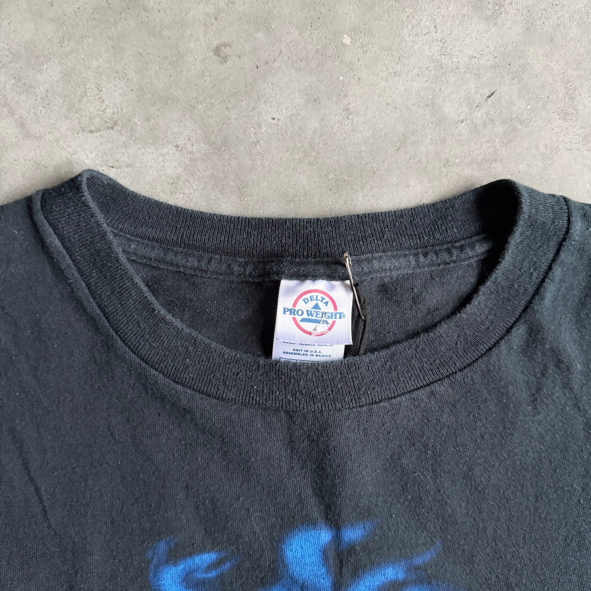 Y2K Marvel Punisher Flame Logo Tee