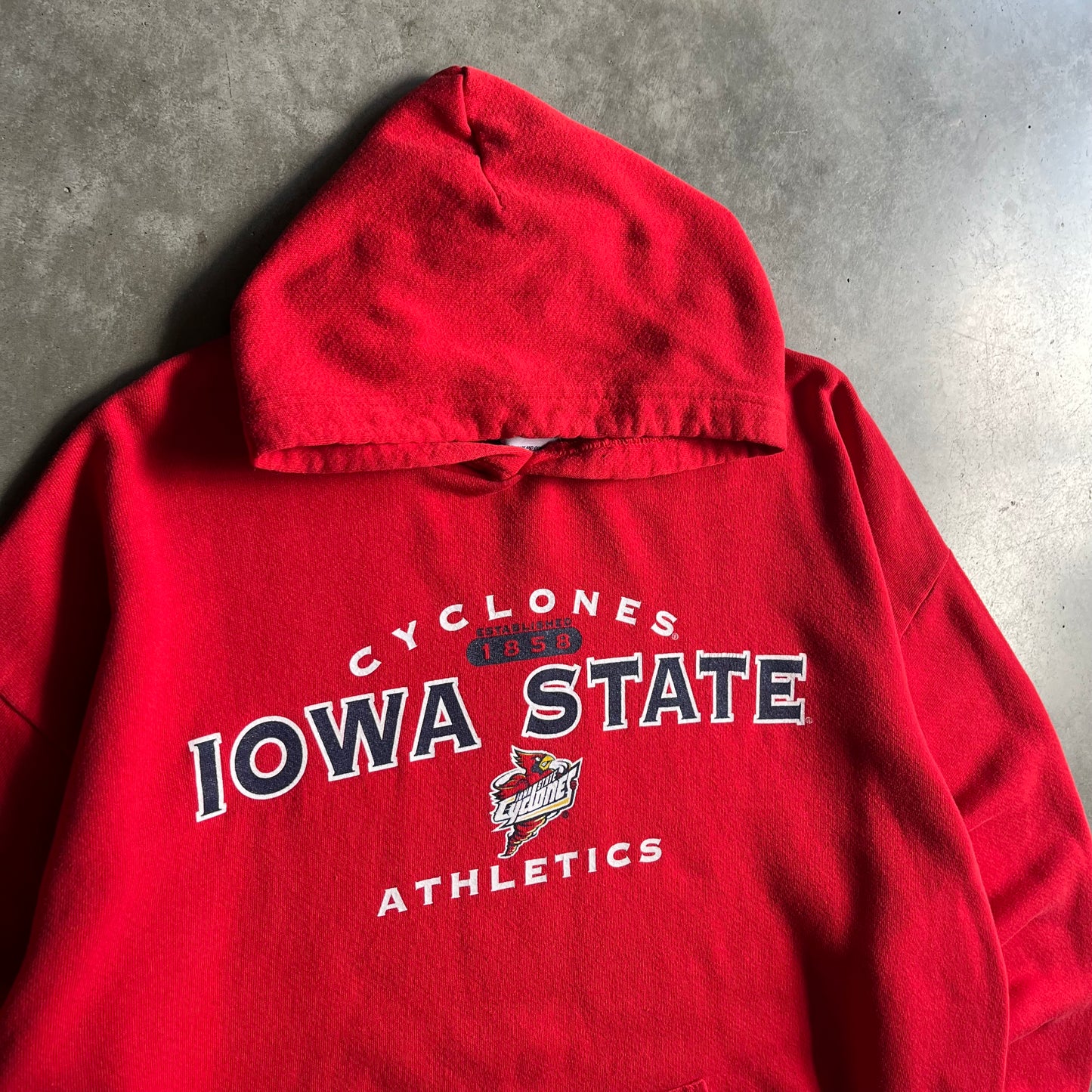 Vintage Iowa State Cyclones Spellout CyNado Hoodie