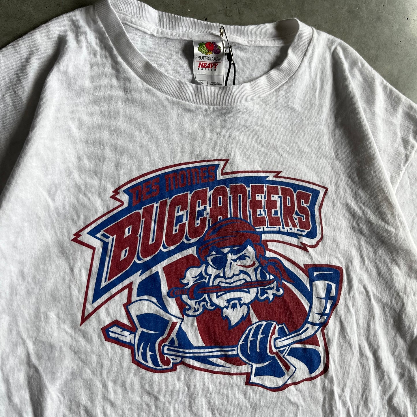 Vintage Des Moines Buccaneers Dr Pepper Tee