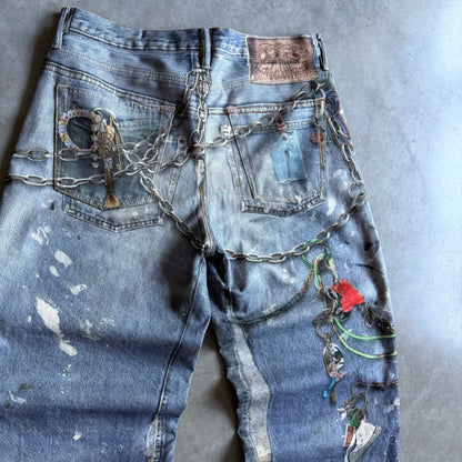 Acne Studios 1981 Loose Fit Trompe-L’ŒIL Jeans