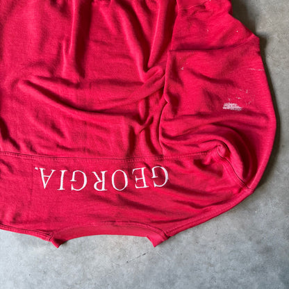 Vintage Georgia Bulldogs Embroidered Dog Sweatshirt