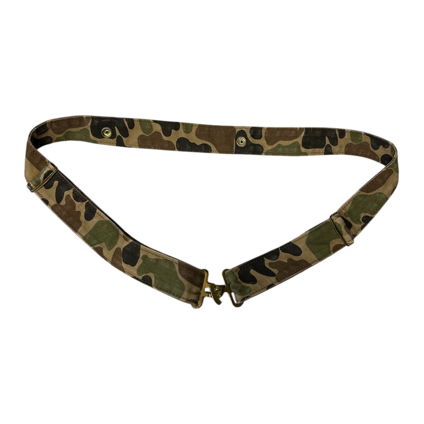 Y2K Adjustable Camo Clasp Belt
