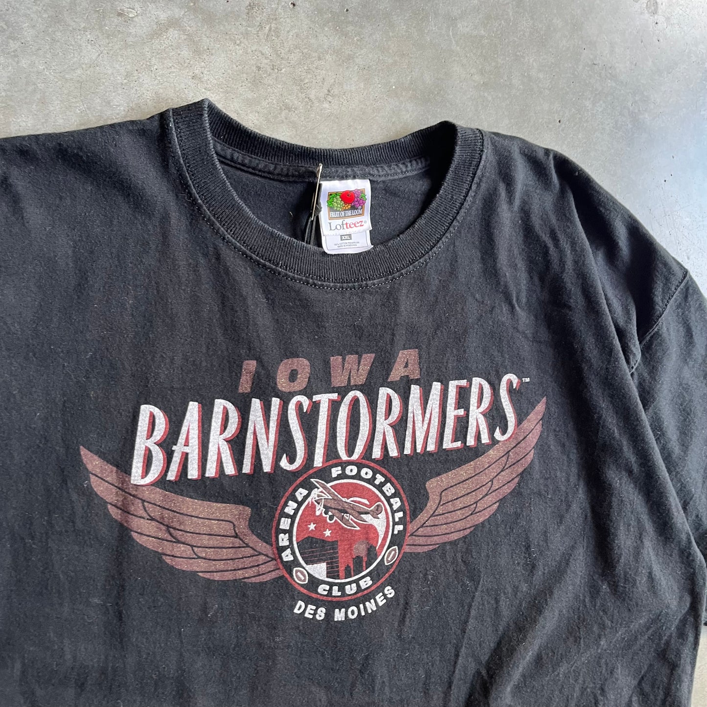 Vintage Iowa Barnstormers Arena Football T Shirt