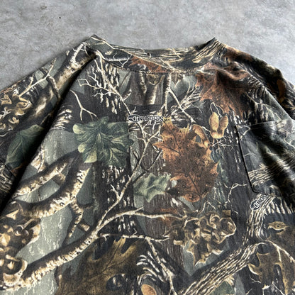 Cabela’s Seclusion 3D Camo Longsleeve Pocket Tee