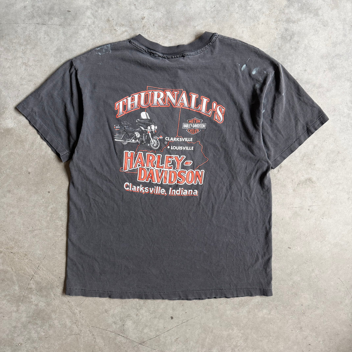 Vintage Harley Davidson America’s Legend Eagle Flag T Shirt