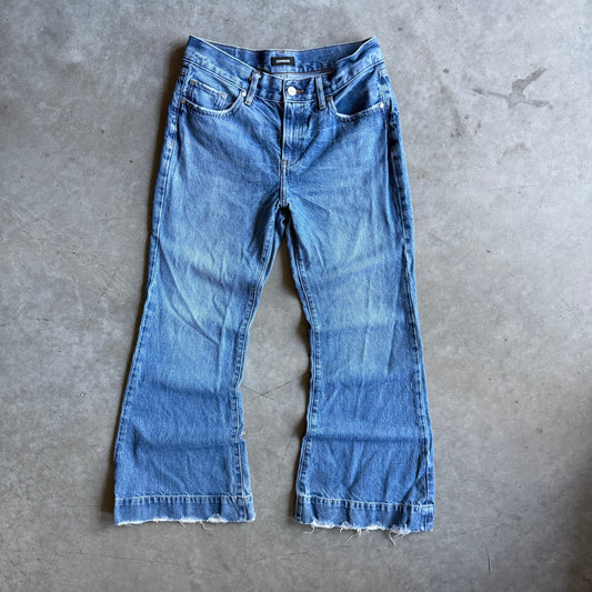 Y2K Women’s Express Flared Blue Jeans