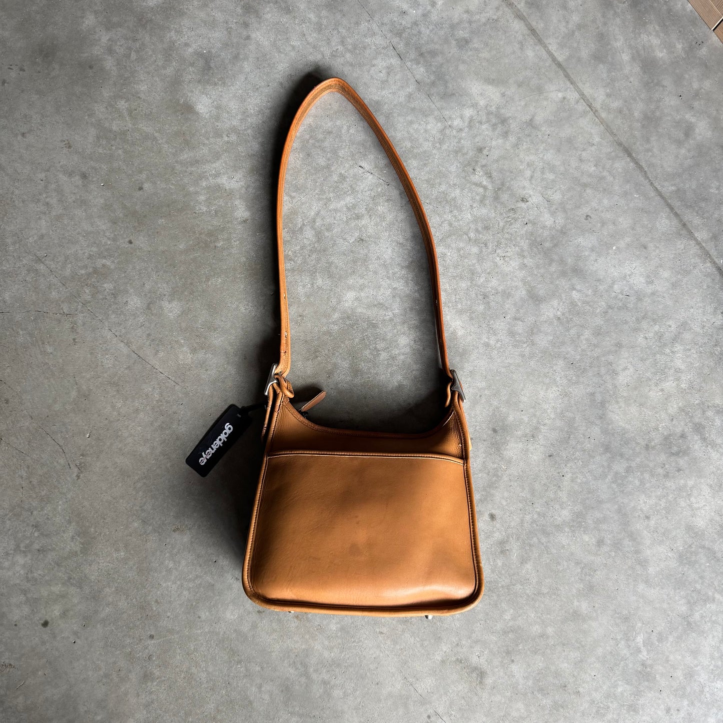 Coach 1999 Camel Legacy Zip Bag