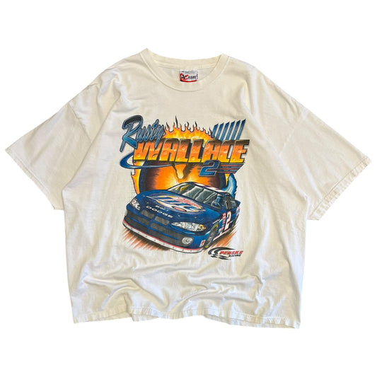 Vintage Rusty Wallace Fire & Ice NASCAR Tee