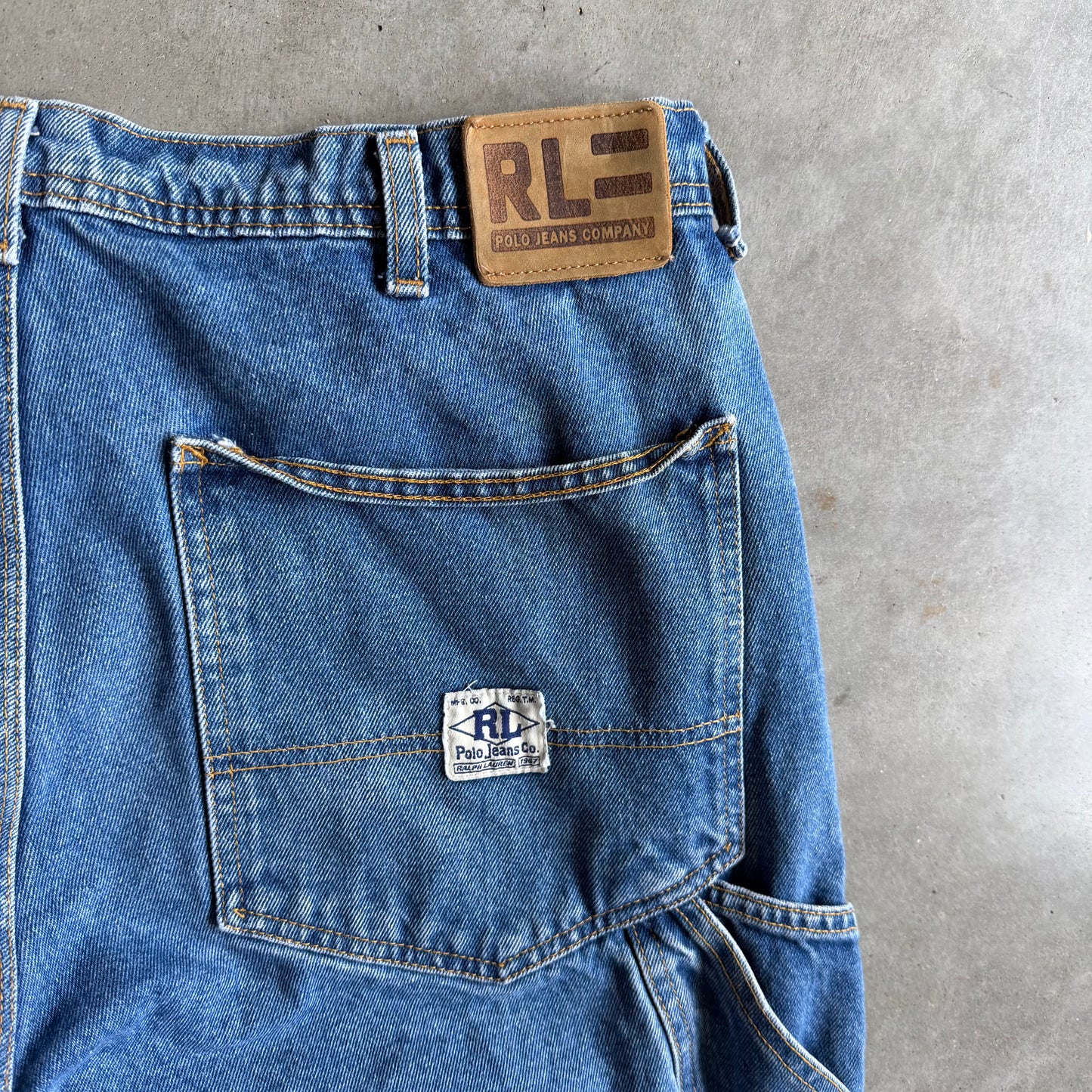 Polo Ralph Lauren Jeans Co Baggy Denim Carpenter Jorts